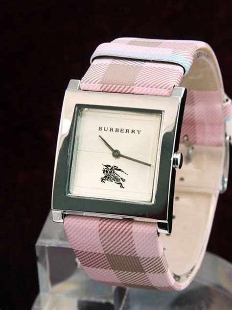 burberry pink watch|burberry female watches.